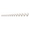 Tekton 3/8 Inch Drive 6-Point Flare Nut Crowfoot Wrench Set, 14-Piece (5/16 - 1-1/16 in.) WCF90121 - alternate 1